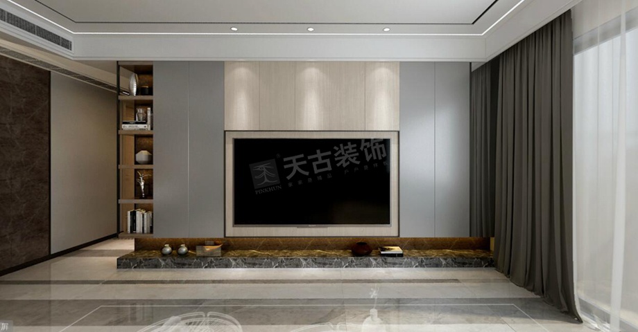大平層現(xiàn)代簡約風(fēng)格裝修效果圖
